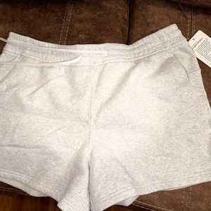 NWT Lululemon Loungeful Shorts Grey size 12
